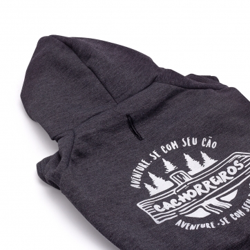 Moletom para cachorro Grafite - P